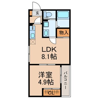 間取図 仮称）花見川区検見川町2丁目