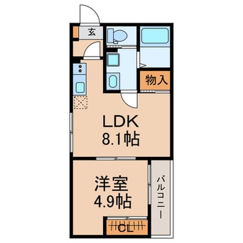 間取図 仮称）花見川区検見川町2丁目