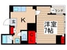 カーサフクイ 1Kの間取り