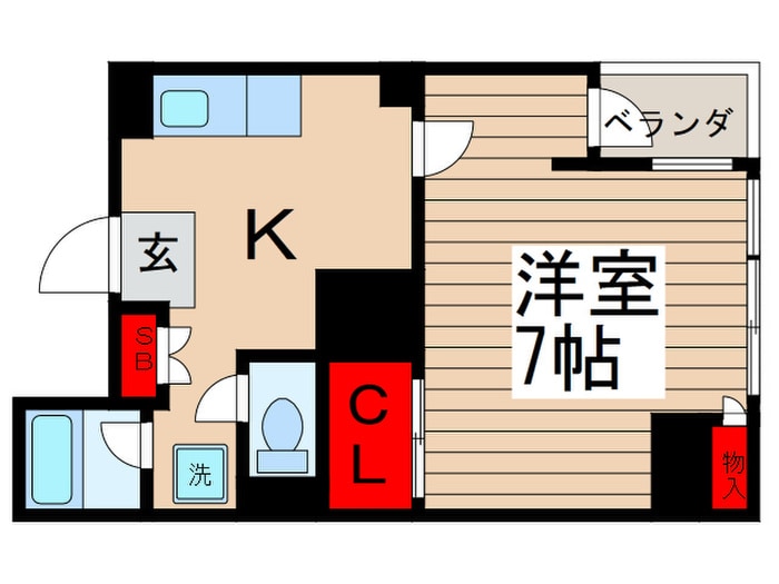 間取り図 カーサフクイ