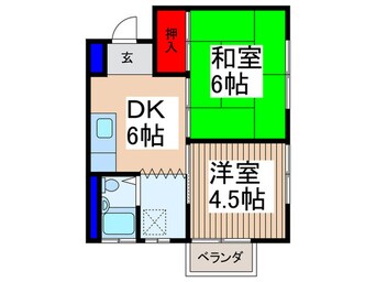 間取図 松岡ハイム