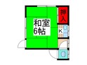 長田荘の間取図