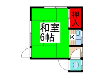 間取図 長田荘