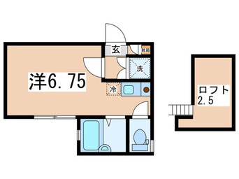 間取図 ロッシェル東林間Ⅰ