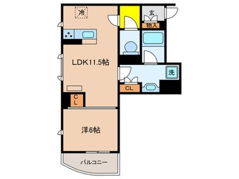 間取図 レグルス西新宿