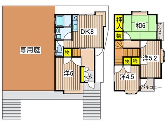 間取図 初声町下宮田戸建