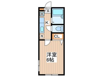 間取図 グランド－ル上北沢