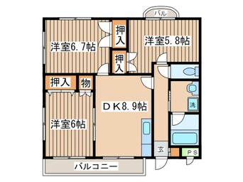 間取図 コルティーレ