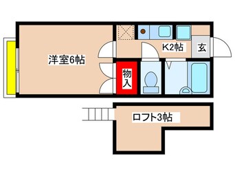 間取図 サンハイツ栗平