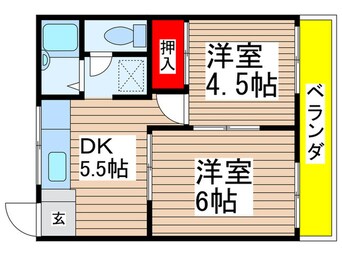 間取図 セントパ－クハイツ