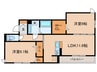 Creatore 2LDKの間取り