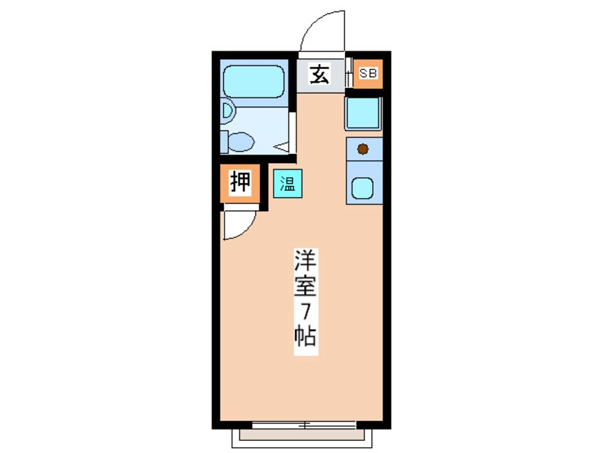 間取図 メゾンくるくま