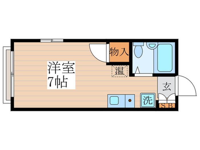 間取り図 メゾンくるくま