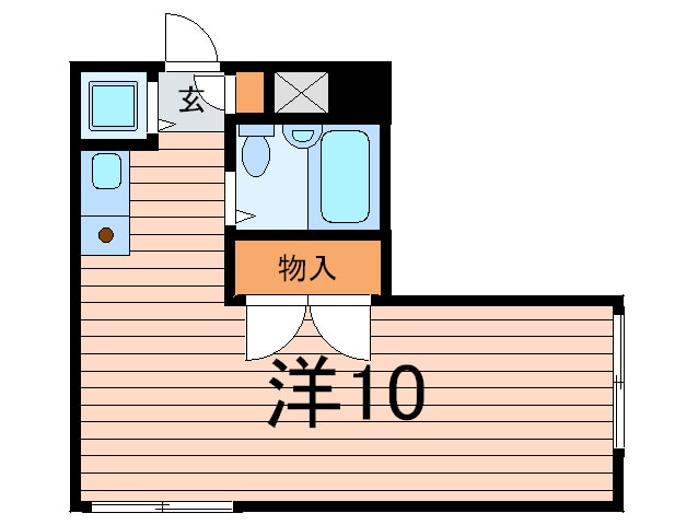 間取り図 トポスＭ駒沢