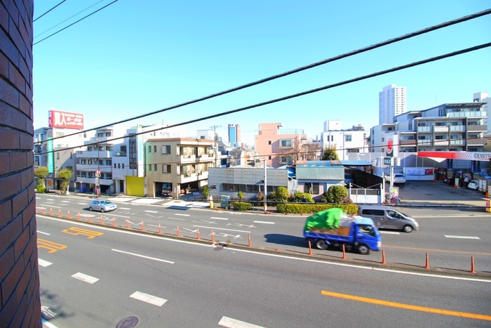 室内からの展望 トポスＭ駒沢