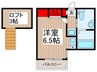 cogito 1Rの間取り