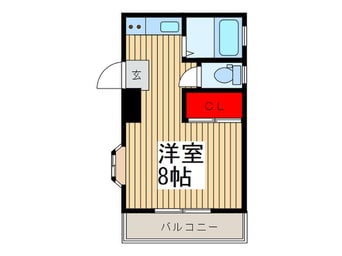 間取図 レジデンスメウ・ミシマ