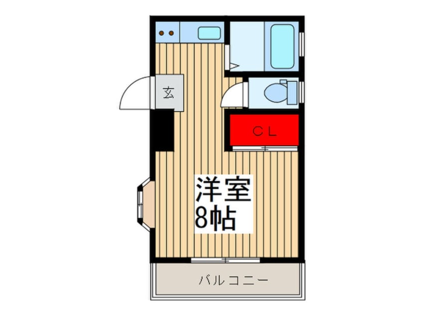 間取図 レジデンスメウ・ミシマ