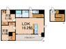 TOSHINCHO SK BLDG. 2LDKの間取り