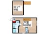 仮)プリマ稔台 1Rの間取り