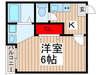 間取図 クレスト一ノ割