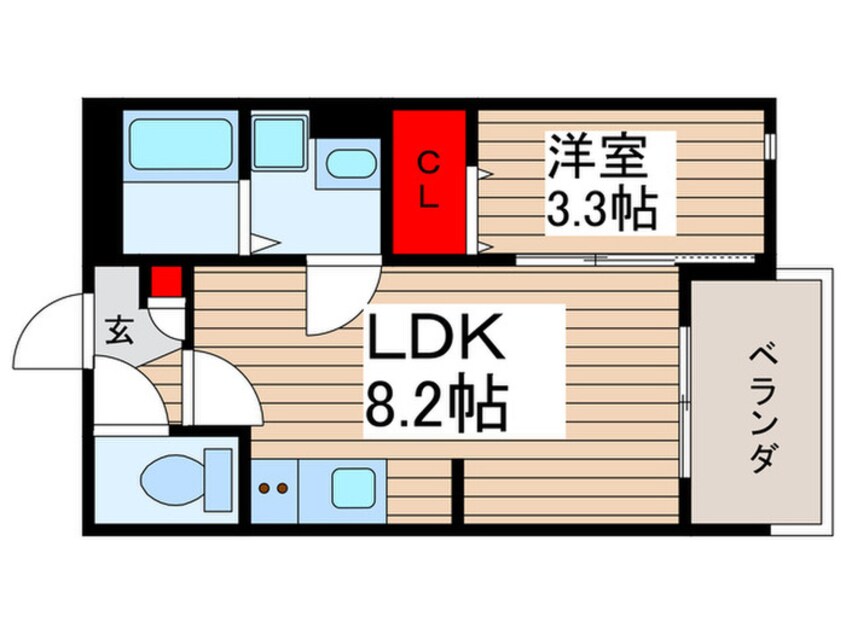 間取図 ｒｏｂｏｔｈｏｍｅ根本Ｂ