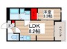 ｒｏｂｏｔｈｏｍｅ根本Ｂ 1LDKの間取り
