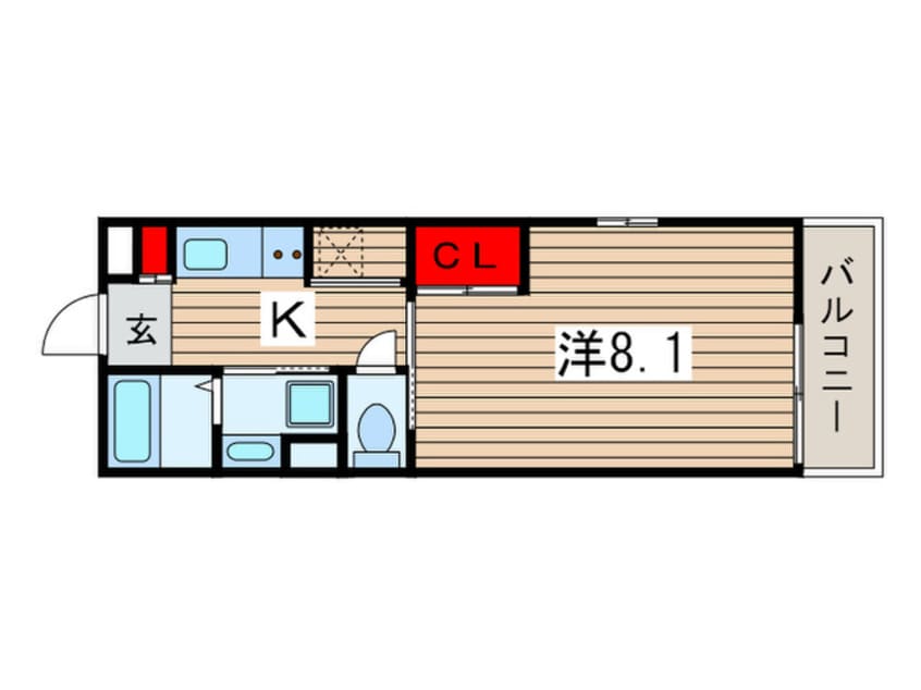 間取図 リブリ・エール