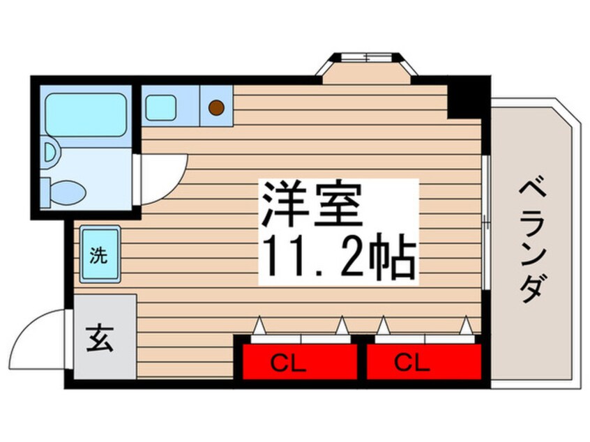 間取図 パルＫ＆Ｍ