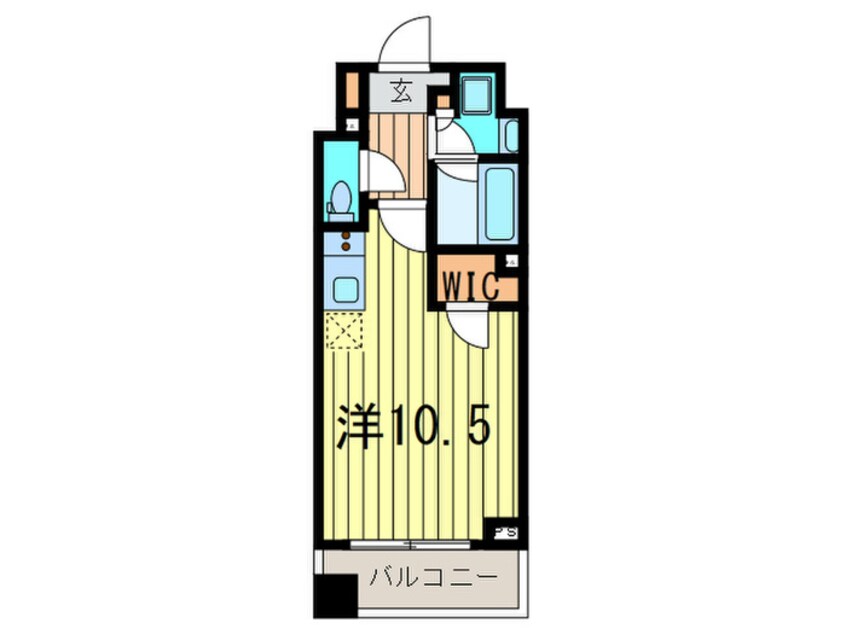 間取図 ｸﾞﾗﾝﾊﾟﾚｽ東京八重洲ｱﾍﾞﾆｭｰ