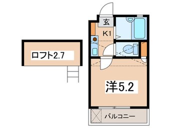 間取図 ラ・ベルティ－町田