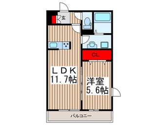 間取図 リブリ・Ｐｒｉｍｒｏｓｅ