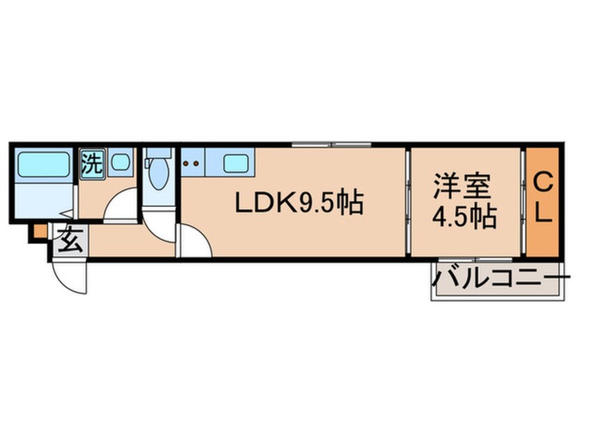 間取図 サンモール金町