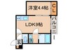 サンモール金町 1LDKの間取り