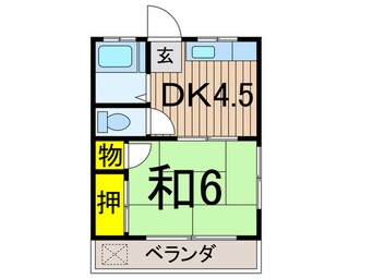 間取図 コ－ポマキ