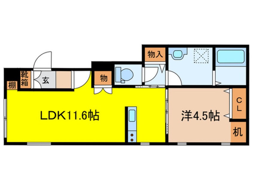 間取図 タウンハウス尾久東京