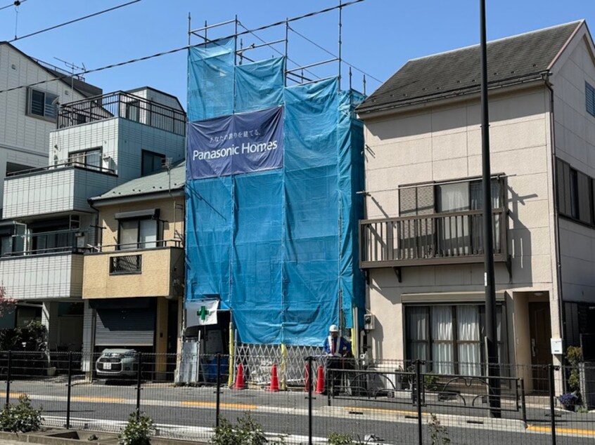 建築中 タウンハウス尾久東京