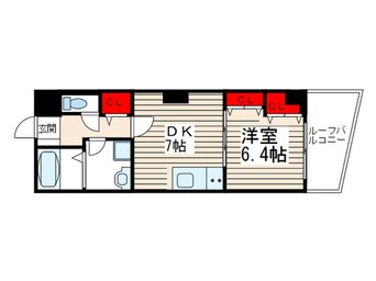 間取図 m1BLD