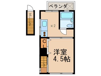 間取図 高橋ハイツ