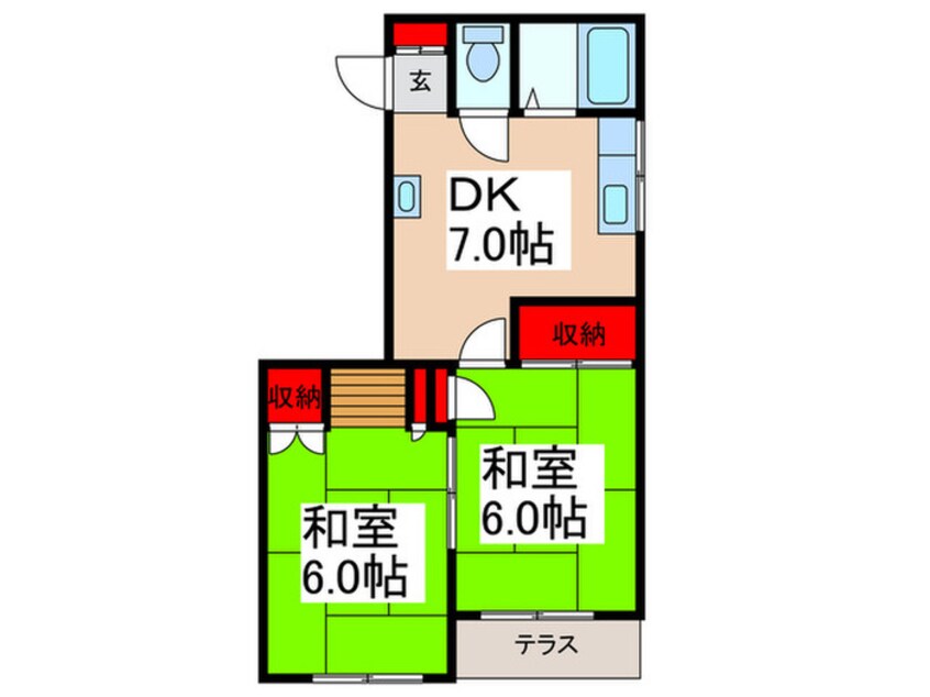 間取図 Ａコ－ポ