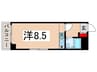 エバ千駄木 1Rの間取り
