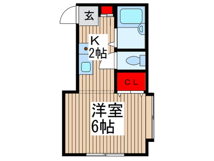 間取り図 西川口ディアコート照光