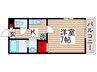 クライン・プラッツ 1Kの間取り