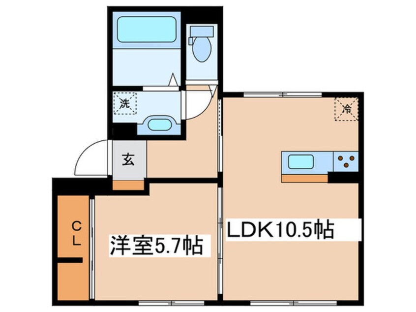 間取図 リヴィナ