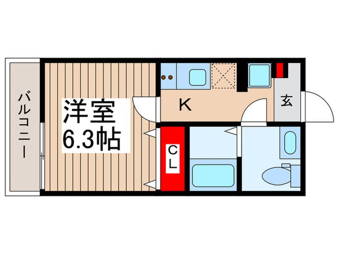 間取り図 キャメル南古谷駅前通C棟