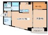 グランタワー池袋 1LDKの間取り