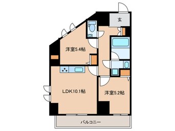 間取図 アーバー四谷