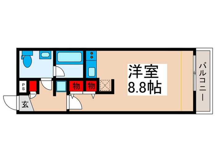 間取り図 リブリ・スカイⅢ