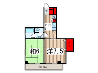 間取図 第一共和マンション