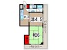 第一共和マンション 2Kの間取り
